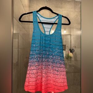 ZYIA Blue and Pink Tank Top